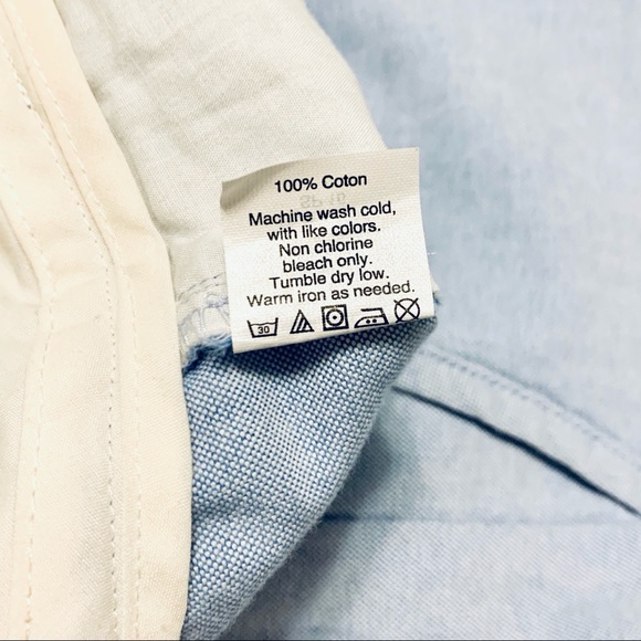 J. Crew Chambray Chino Shorts - Picture 7 of 7